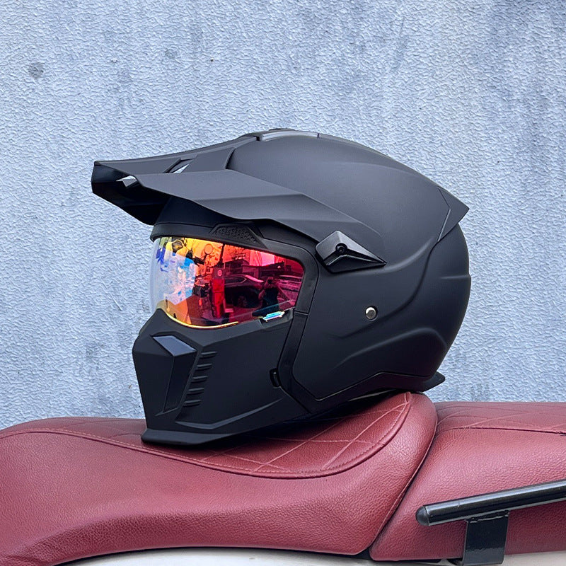 Retro Full-Face Helmet-I238