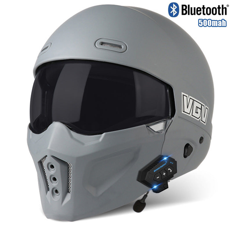 Dual-Mode Tactical Motorcycle Helmet (Bluetooth Compatible)-I90