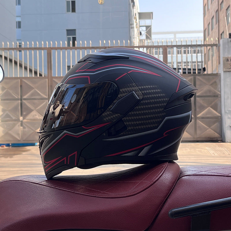 KTVMOTO Full-face Motorcycle Helmet Design-I260