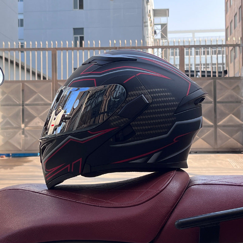 KTVMOTO Full-face Motorcycle Helmet Design-I260