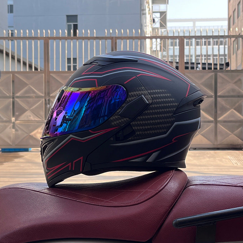 KTVMOTO Full-face Motorcycle Helmet Design-I260