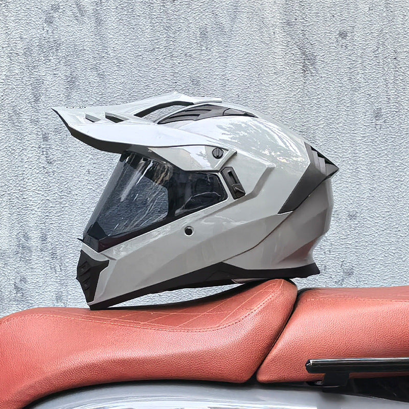 Motorcycle dual-sport helmet-I228