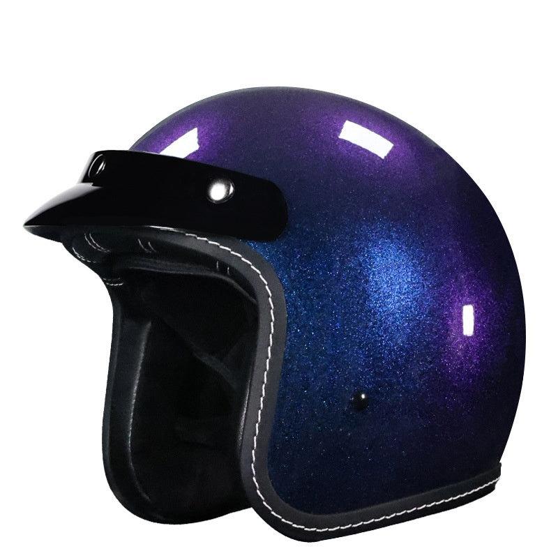 Retro 3/4 Motorcycle Helmet-I242