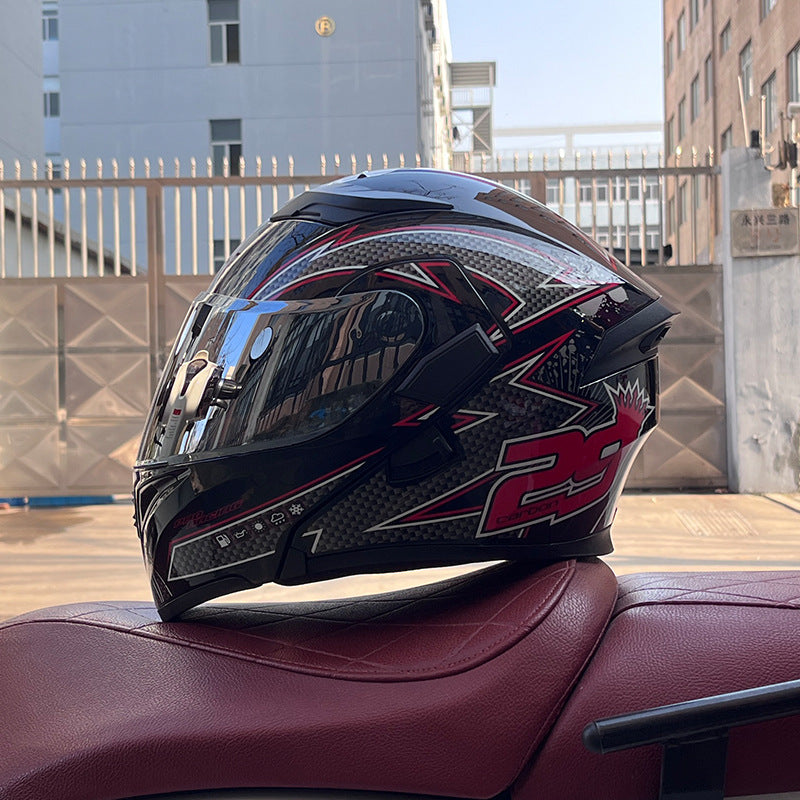KTVMOTO Full-face Motorcycle Helmet Design-I260
