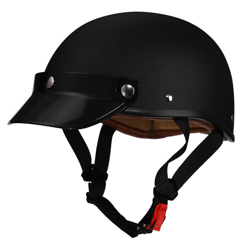 Retro half-helmet, summer travel gear-I18