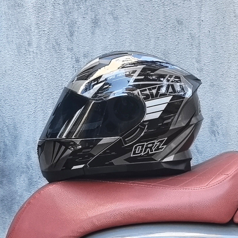 DOT-Certified Flip-Up Motorcycle Racing Helmet-I213
