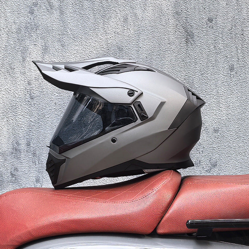 Motorcycle dual-sport helmet-I228