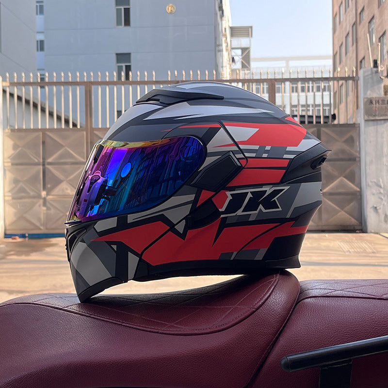 KTVMOTO Full-face Motorcycle Helmet Design-I260