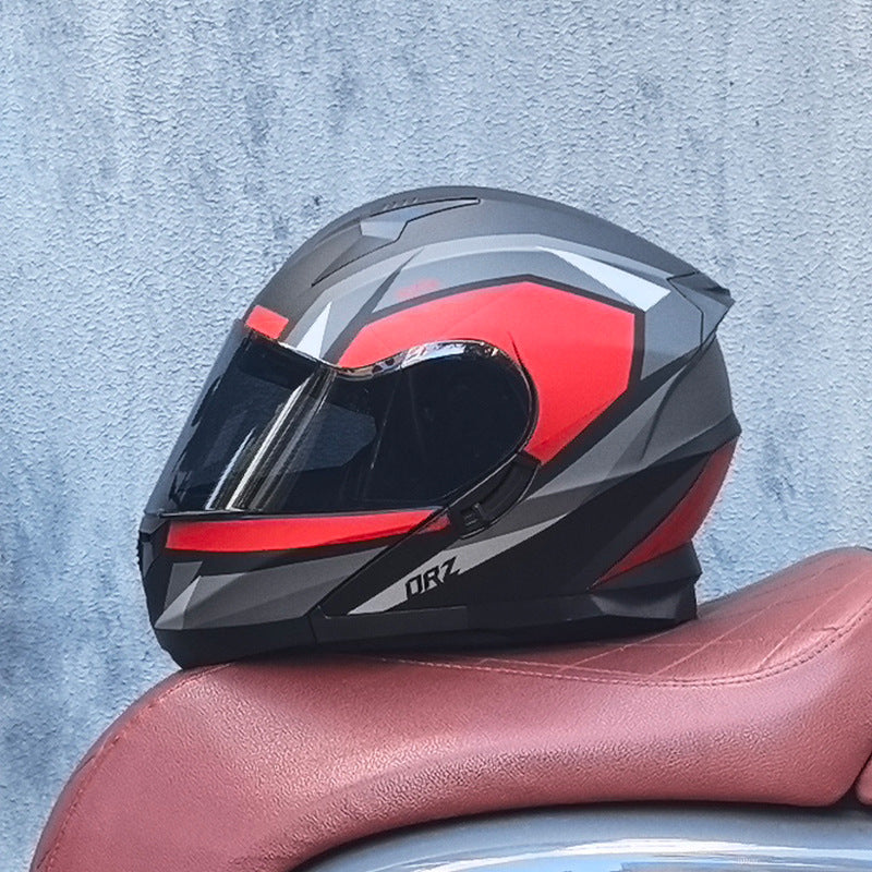 DOT-Certified Flip-Up Motorcycle Racing Helmet-I213