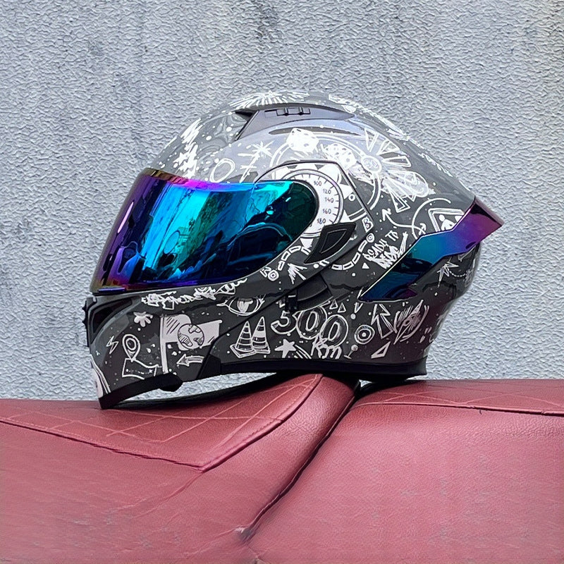 Personalized Bluetooth Motorcycle Helmet-I169