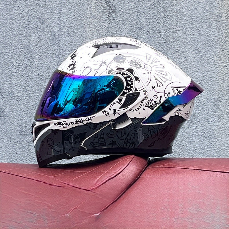 Personalized Bluetooth Motorcycle Helmet-I169
