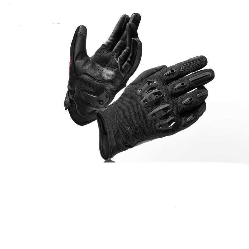 Breathable motorcycle equipment touch screen leather-G19