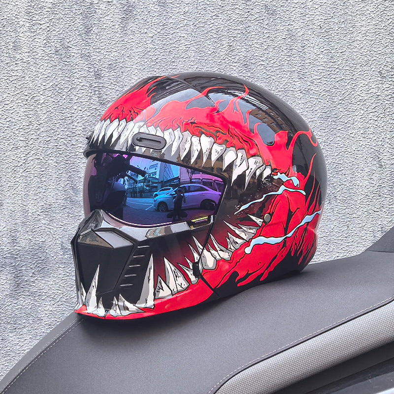 Warrior Series Scorpion Motorcycle Cruiser Full-Face Helmet-I176