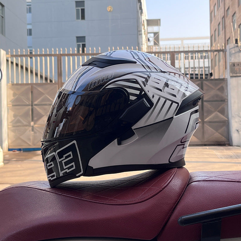 KTVMOTO Full-face Motorcycle Helmet Design-I260