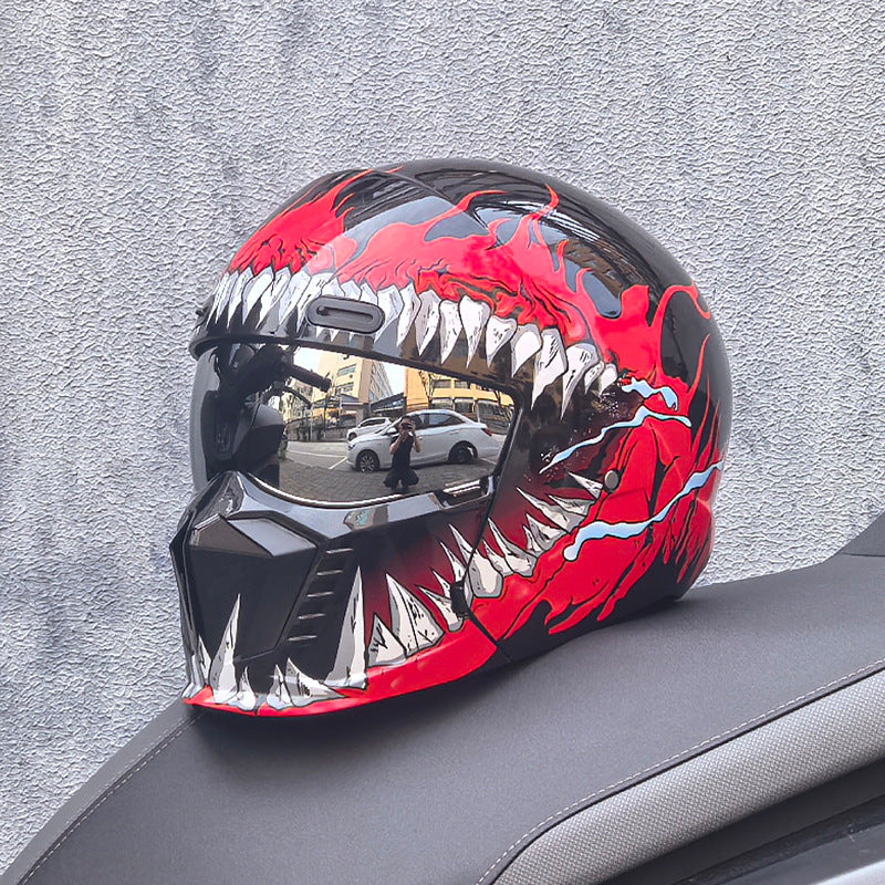 Warrior Series Scorpion Motorcycle Cruiser Full-Face Helmet-I176