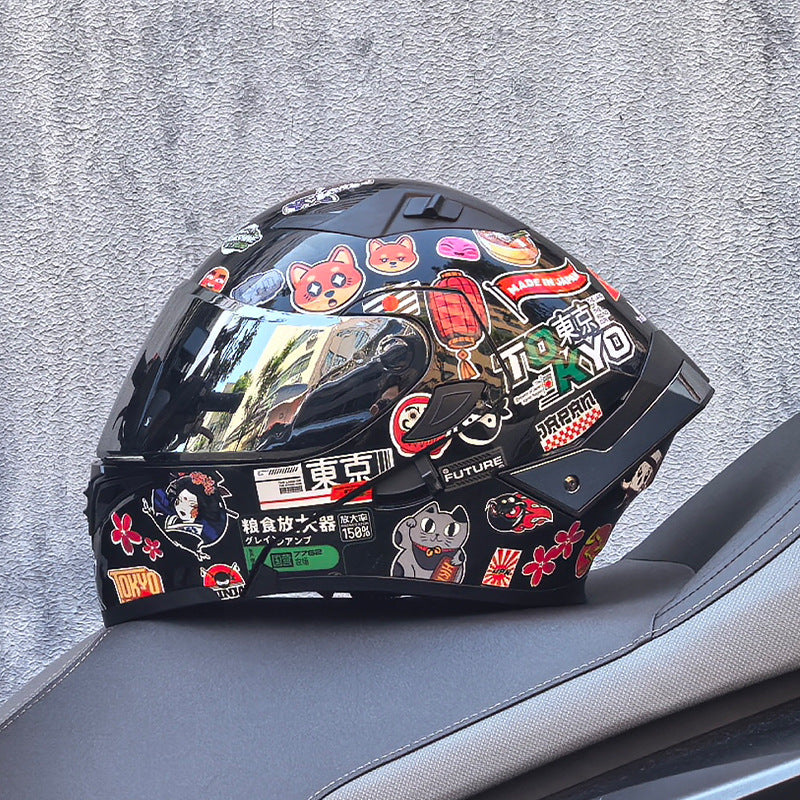 DOT certified motorcycle flip-up helmet-I253