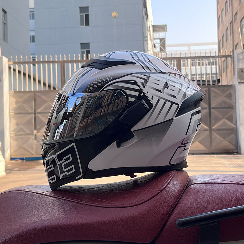 KTVMOTO Full-face Motorcycle Helmet Design-I260