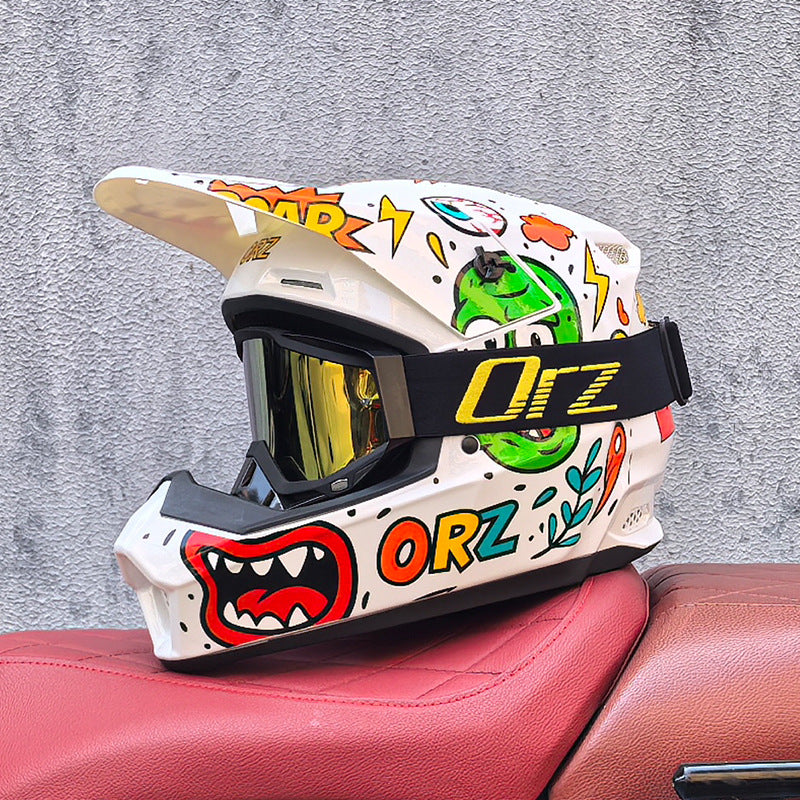 Off-road rally helmet full-face helmet-I201