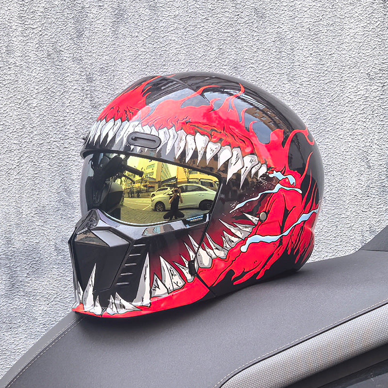 Warrior Series Scorpion Motorcycle Cruiser Full-Face Helmet-I176