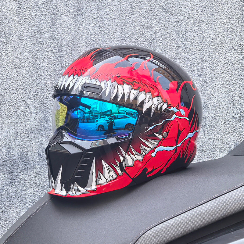 Warrior Series Scorpion Motorcycle Cruiser Full-Face Helmet-I176