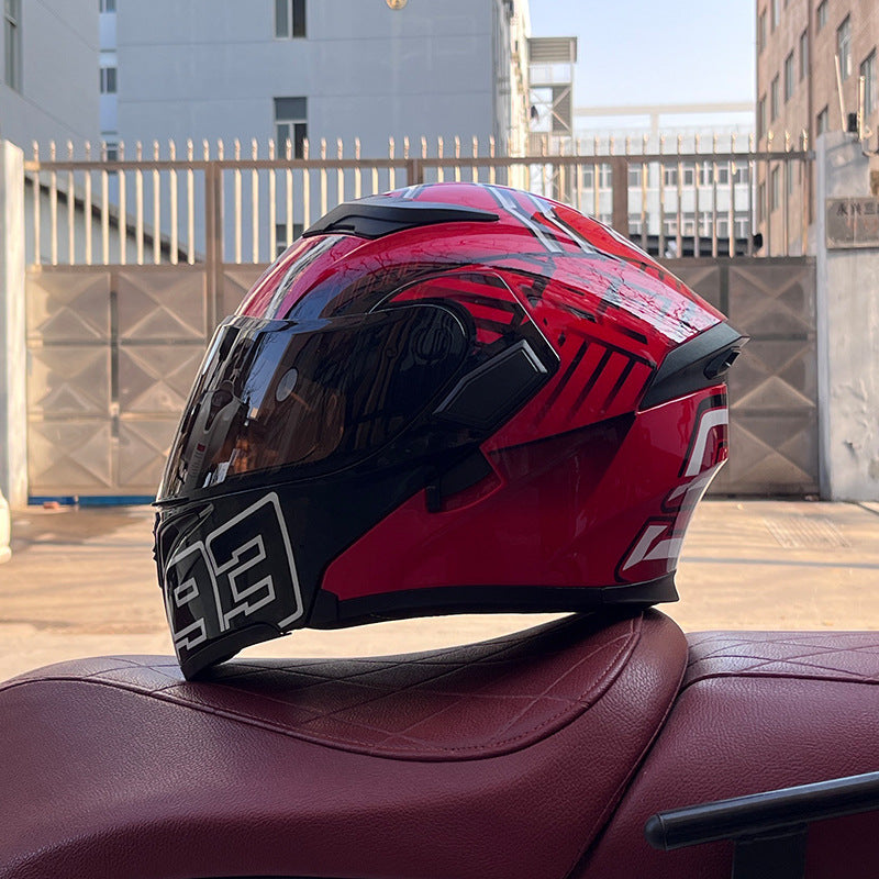 KTVMOTO Full-face Motorcycle Helmet Design-I260