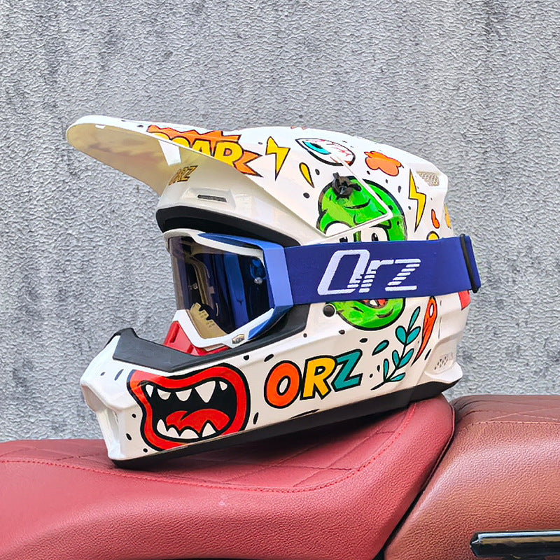 Off-road rally helmet full-face helmet-I201