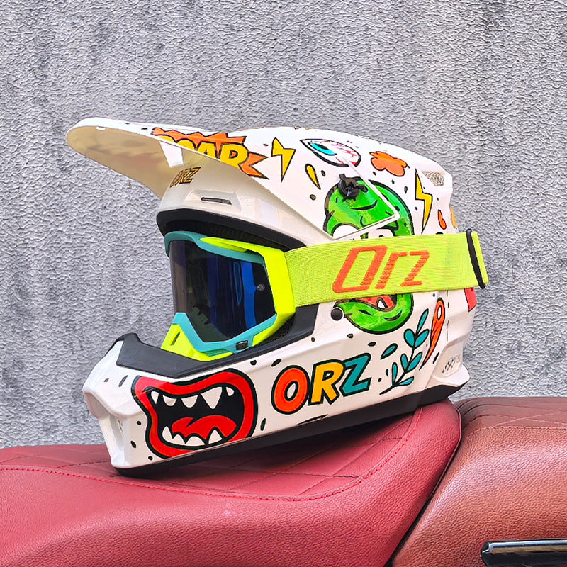 Off-road rally helmet full-face helmet-I201
