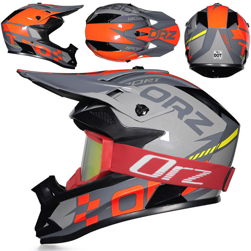 Motorcycle Rally and Off-Road Racing Helmet-I222
