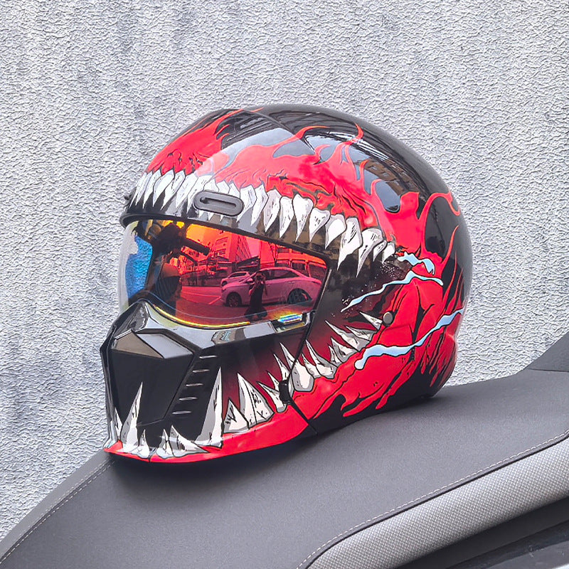 Warrior Series Scorpion Motorcycle Cruiser Full-Face Helmet-I176