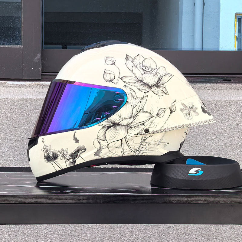 Bluetooth slot for full-face motorcycle helmet-I235