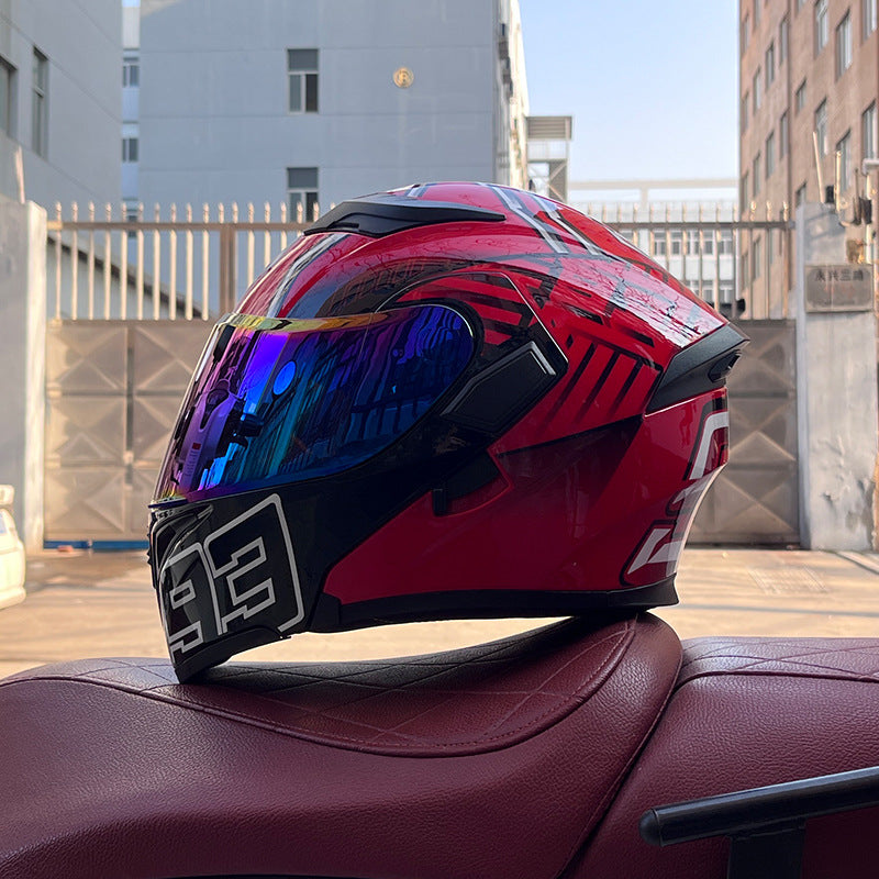 KTVMOTO Full-face Motorcycle Helmet Design-I260