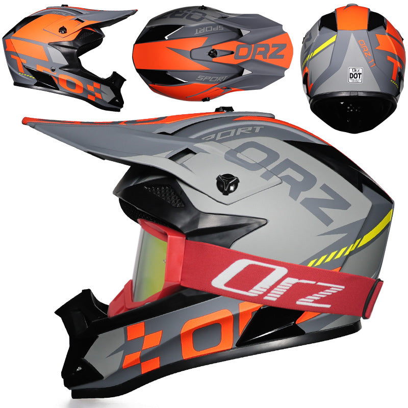 Motorcycle Rally and Off-Road Racing Helmet-I222