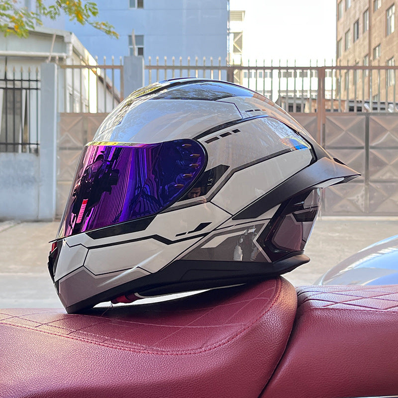 DOT-certified motorcycle helmet-I231