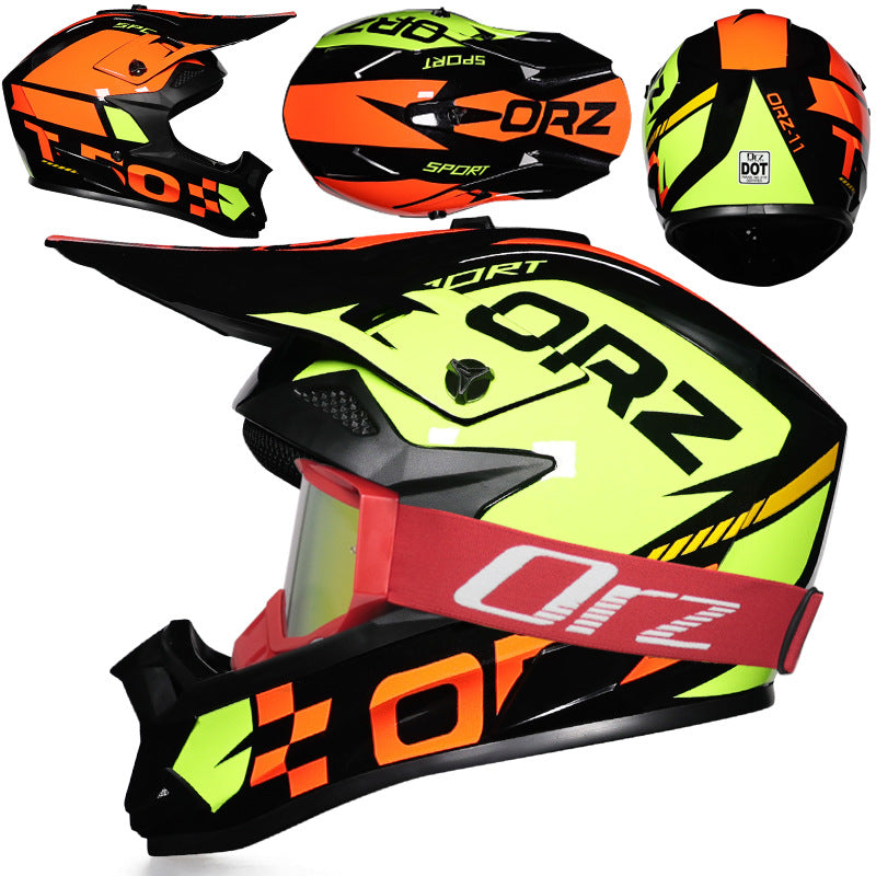 Motorcycle Rally and Off-Road Racing Helmet-I222