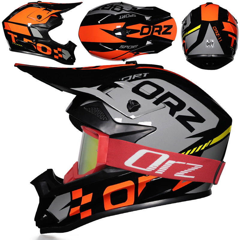 Motorcycle Rally and Off-Road Racing Helmet-I222