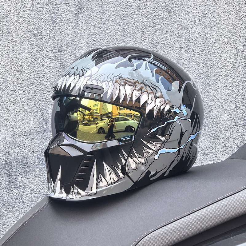Warrior Series Scorpion Motorcycle Cruiser Full-Face Helmet-I176