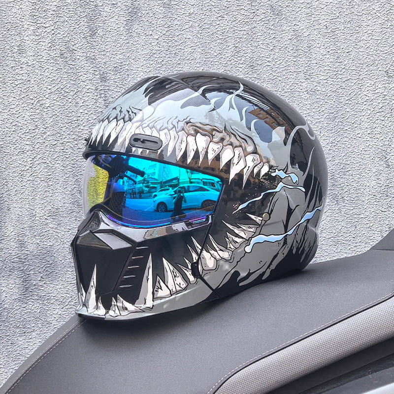 Warrior Series Scorpion Motorcycle Cruiser Full-Face Helmet-I176