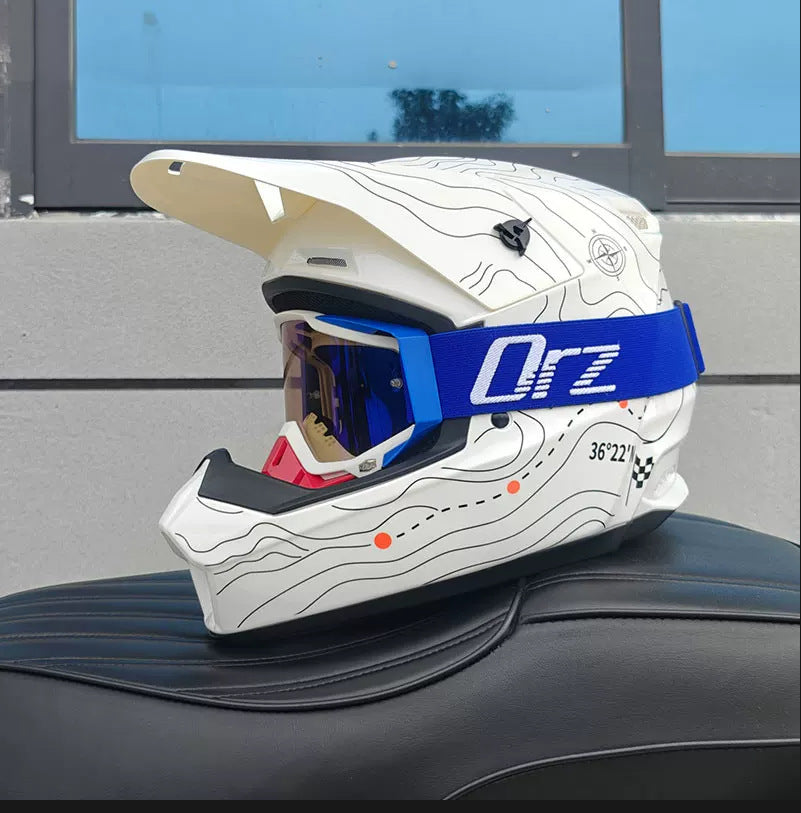 Off-road rally helmet full-face helmet-I201