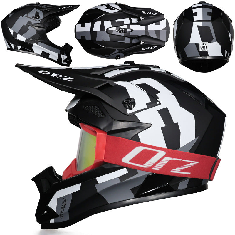 Motorcycle Rally and Off-Road Racing Helmet-I222