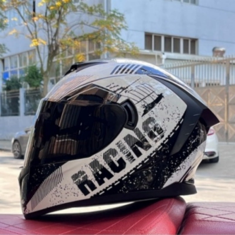 Bluetooth motorcycle helmet with dual visors-I246