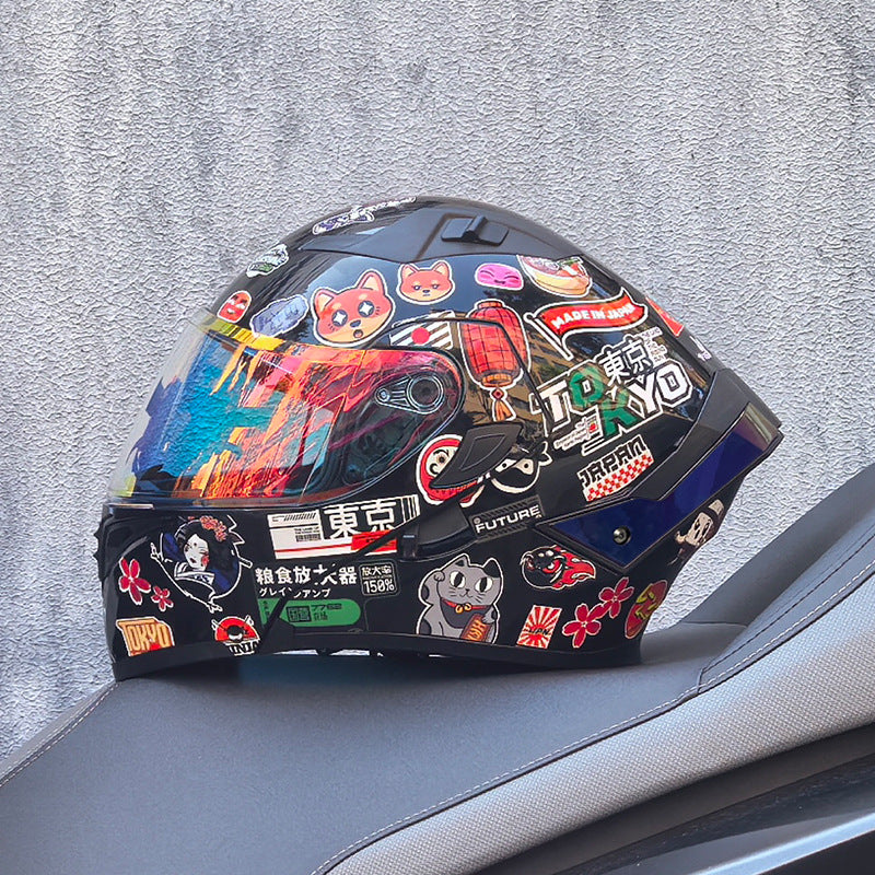 DOT certified motorcycle flip-up helmet-I253