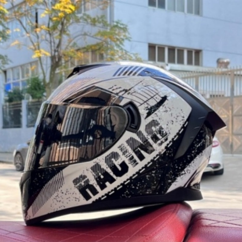 Bluetooth motorcycle helmet with dual visors-I246