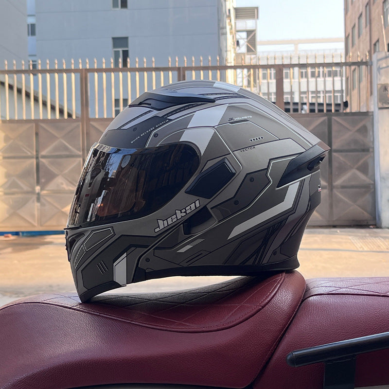 KTVMOTO Full-face Motorcycle Helmet Design-I260