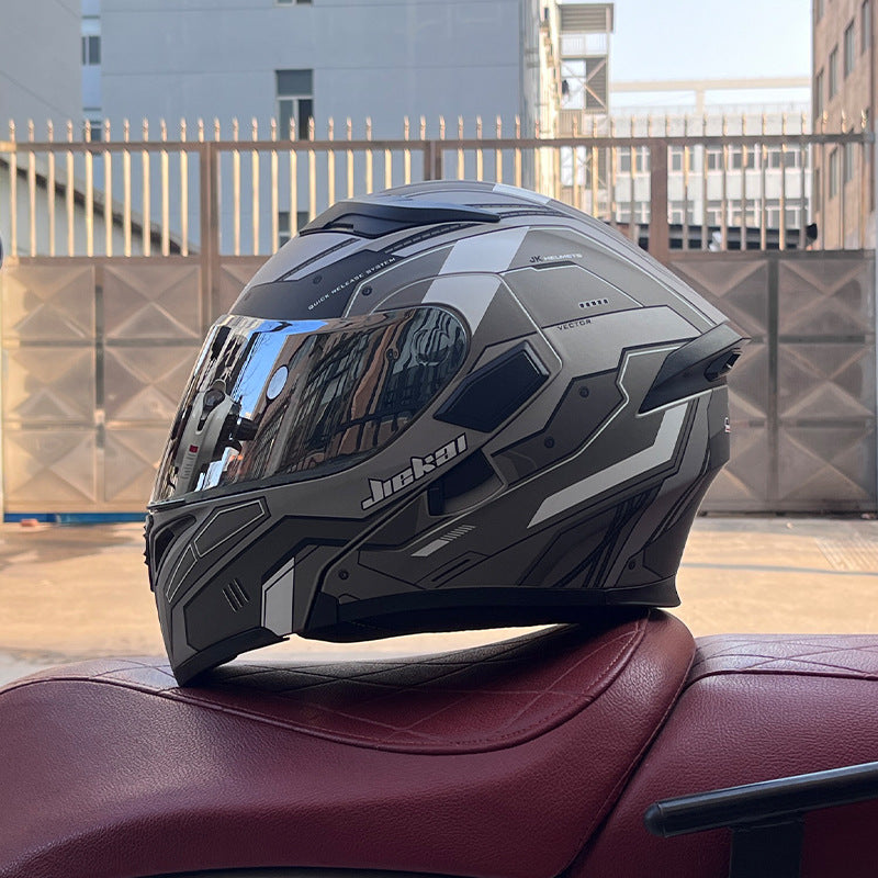 KTVMOTO Full-face Motorcycle Helmet Design-I260