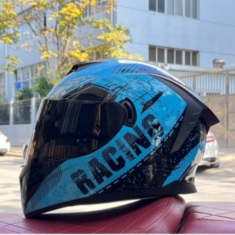Bluetooth motorcycle helmet with dual visors-I246