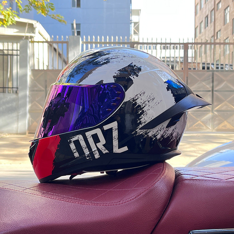DOT-certified motorcycle helmet-I231