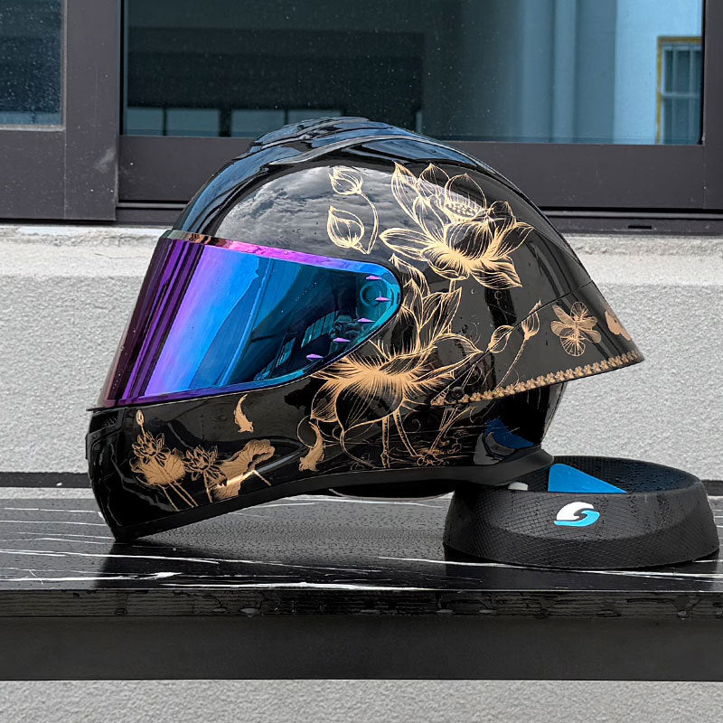 Bluetooth slot for full-face motorcycle helmet-I235