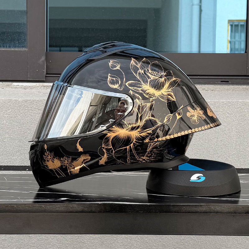 Bluetooth slot for full-face motorcycle helmet-I236