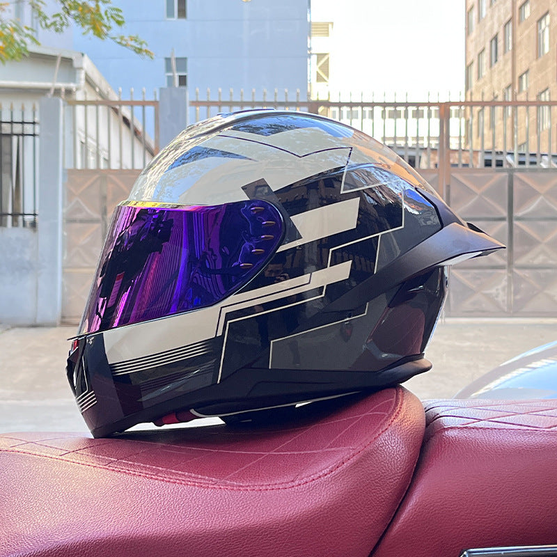 DOT-certified motorcycle helmet-I231