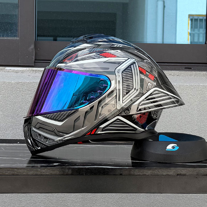 Bluetooth slot for full-face motorcycle helmet-I235